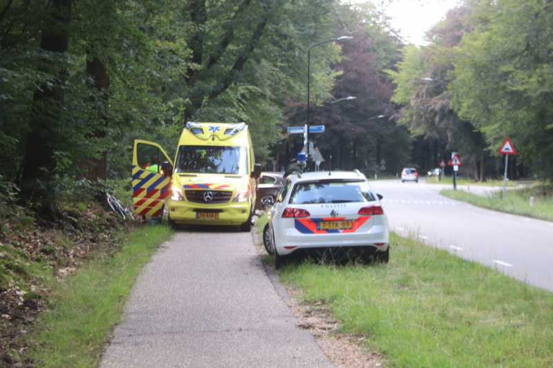 Fietser gewond na valpartij