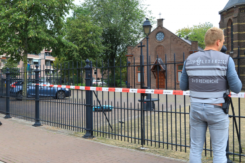 Verdacht pakketje gevonden bij Sint Vituskerk