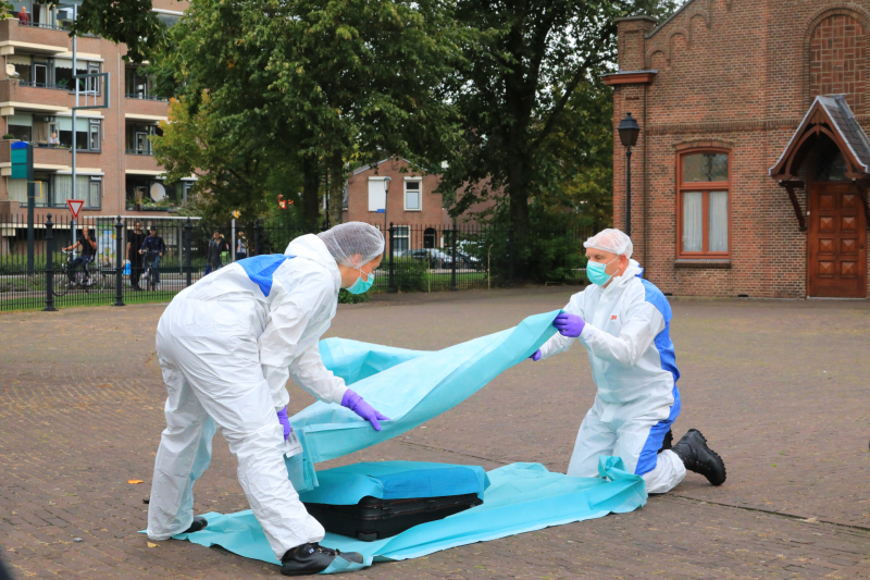Verdacht pakketje gevonden bij Sint Vituskerk