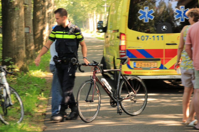 Wielrenner ernstig gewond bij valpartij