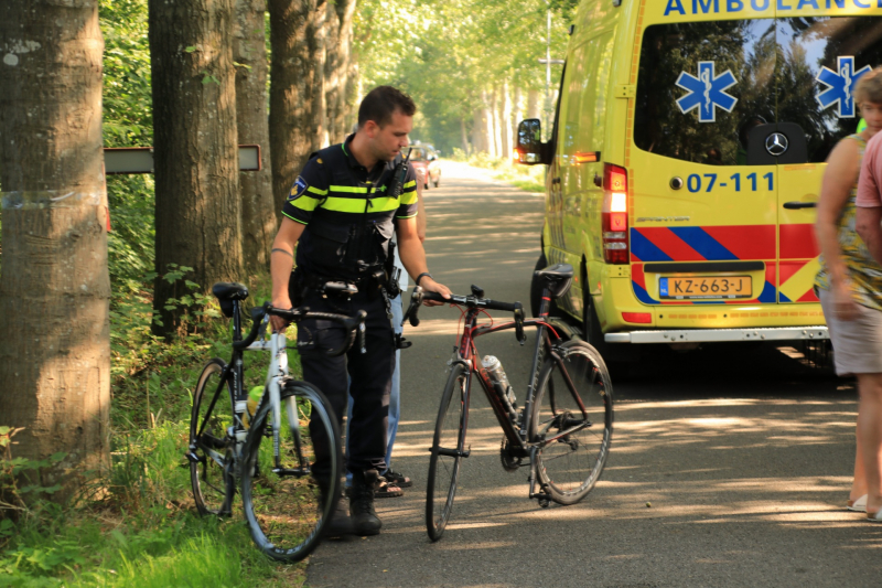 Wielrenner ernstig gewond bij valpartij