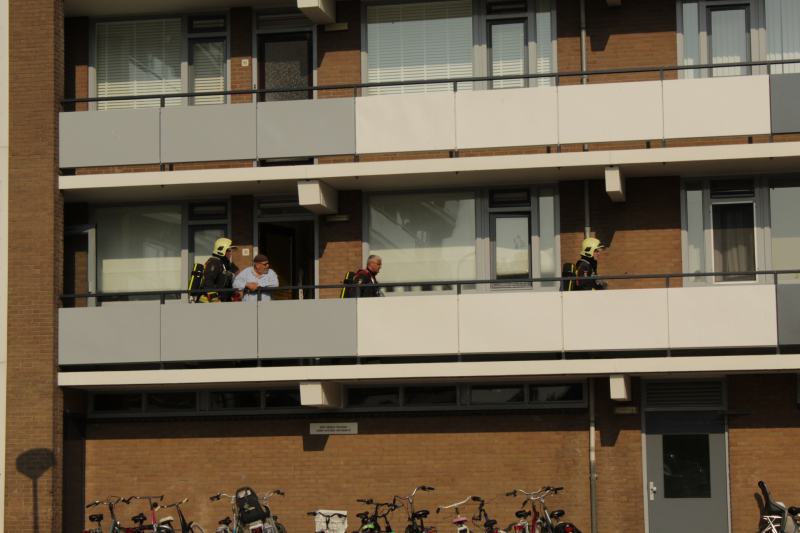 Brand in woning door kortsluiting