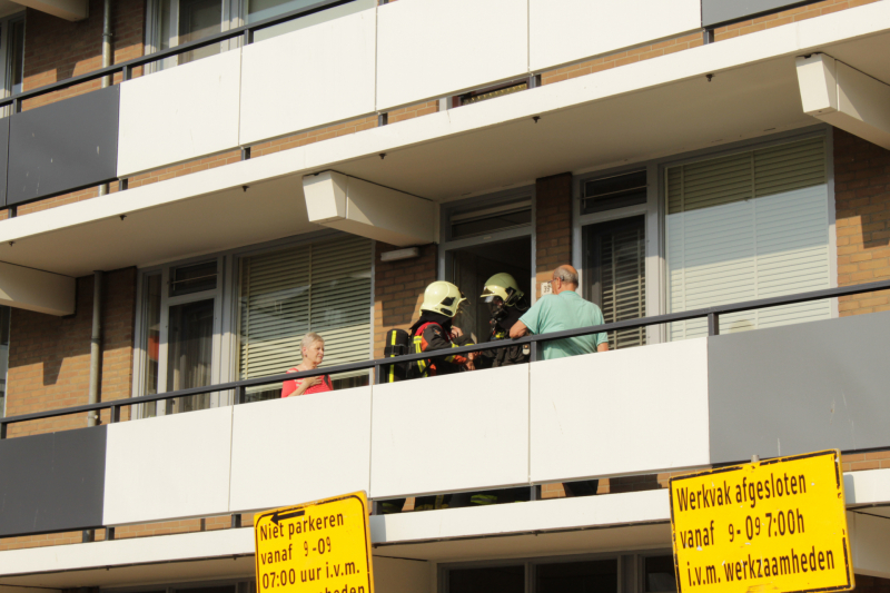 Brand in woning door kortsluiting