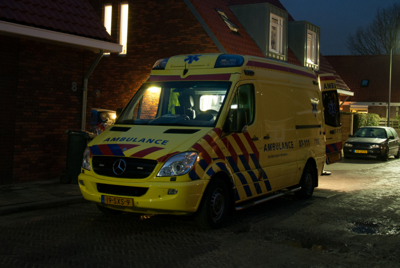 Lichtgewonde na steekpartij