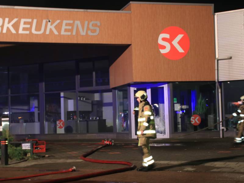 Zeer grote uitslaande brand