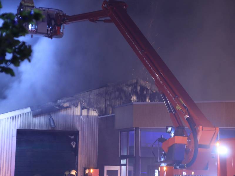 Zeer grote uitslaande brand