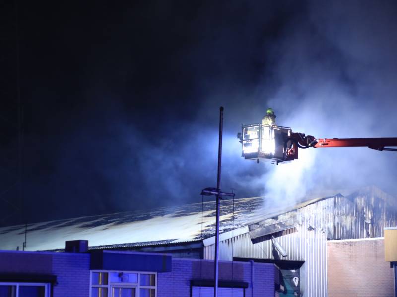 Zeer grote uitslaande brand