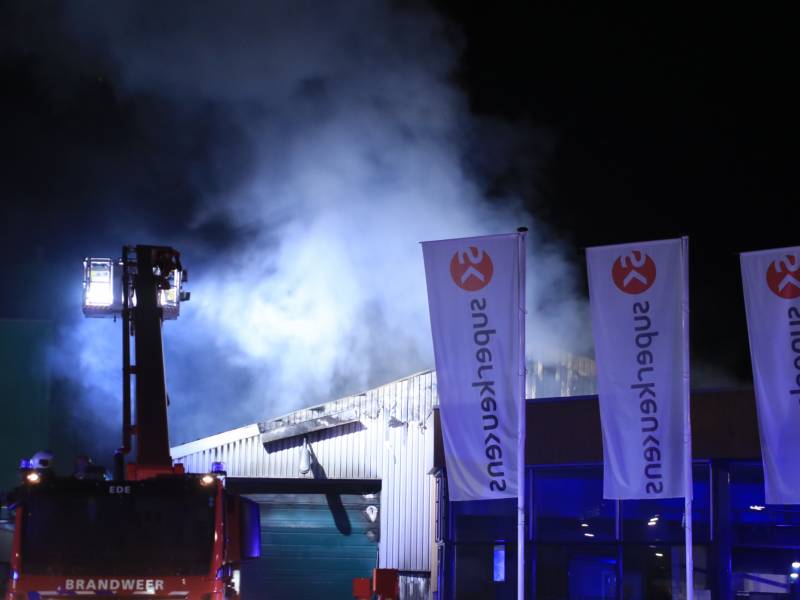 Zeer grote uitslaande brand