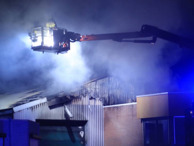 Zeer grote uitslaande brand