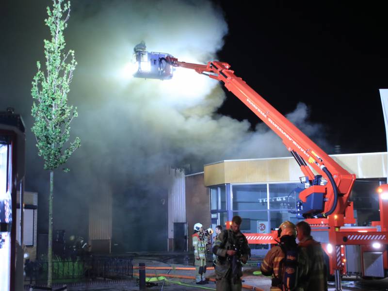 Zeer grote uitslaande brand