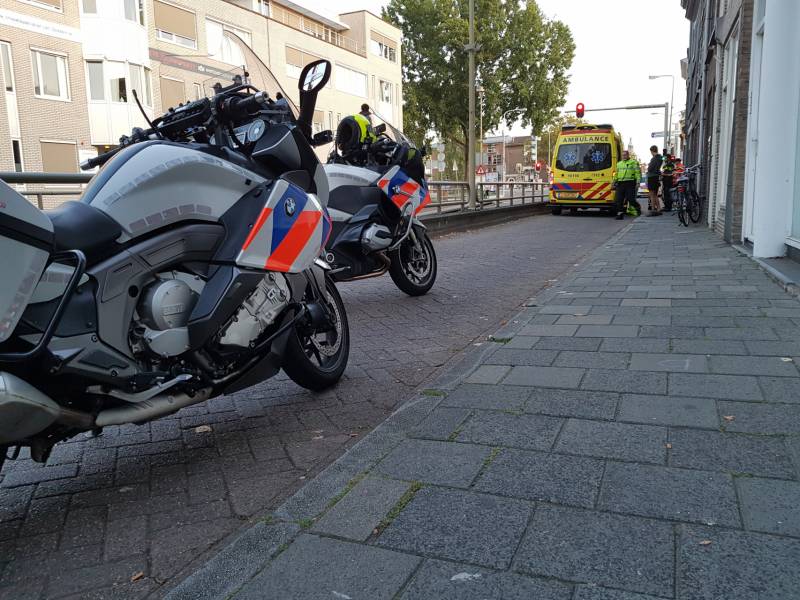 Scooterrijder gewond na aanrijding