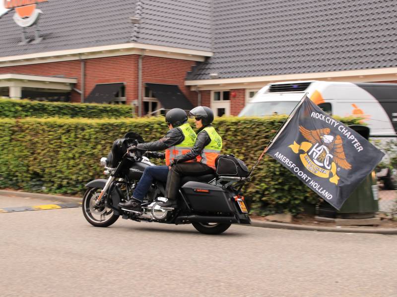 Harley Davidson club zamelt geld in voor kinderhospice