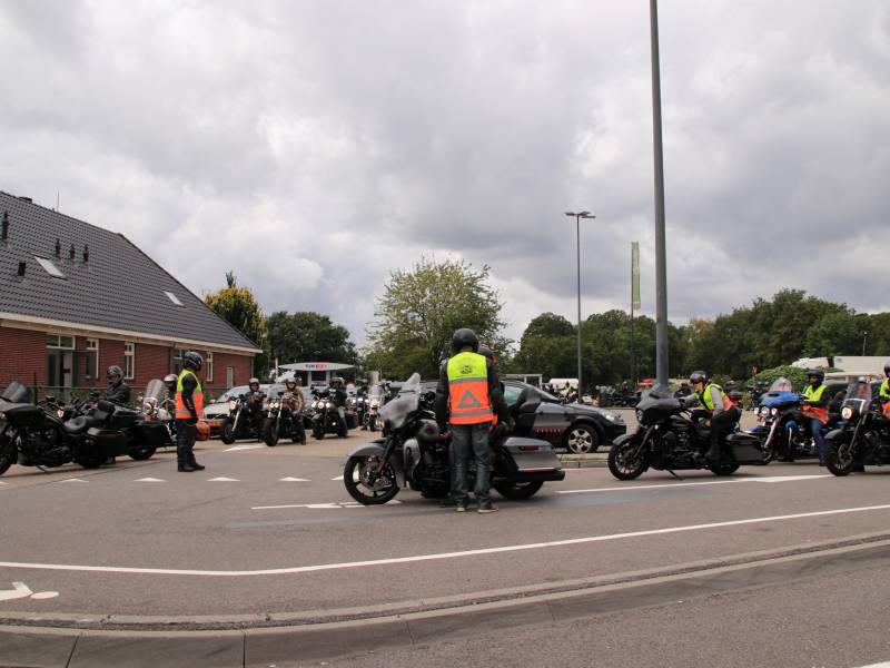 Harley Davidson club zamelt geld in voor kinderhospice