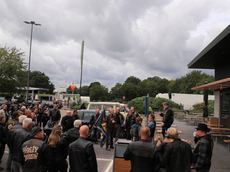 Harley Davidson club zamelt geld in voor kinderhospice