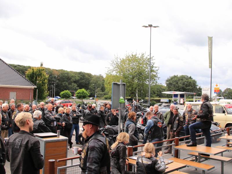 Harley Davidson club zamelt geld in voor kinderhospice