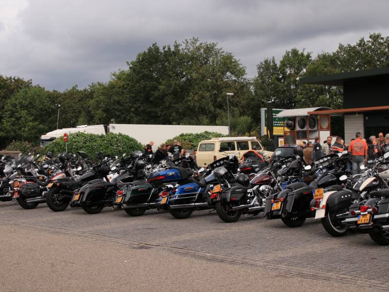 Harley Davidson club zamelt geld in voor kinderhospice