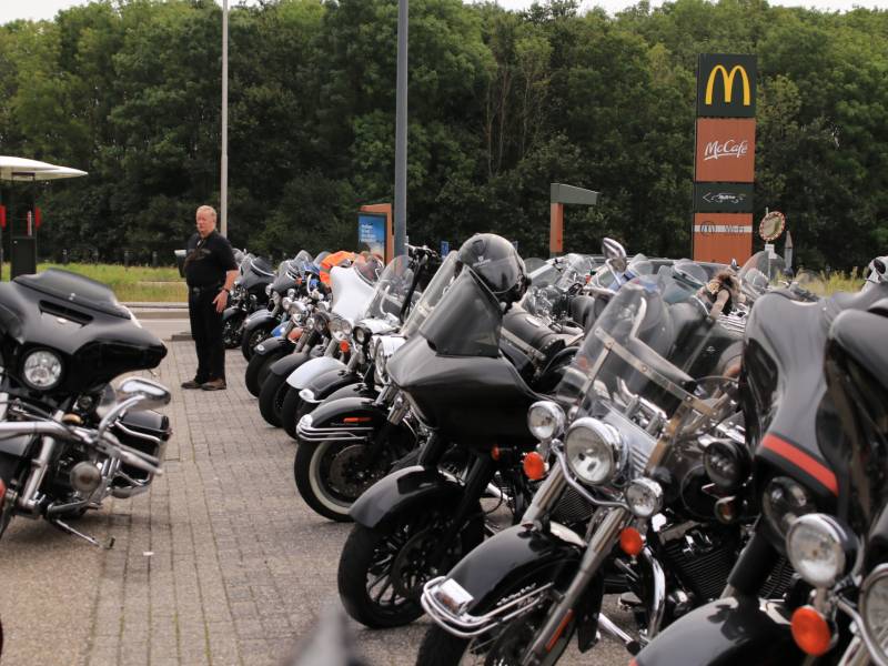 Harley Davidson club zamelt geld in voor kinderhospice