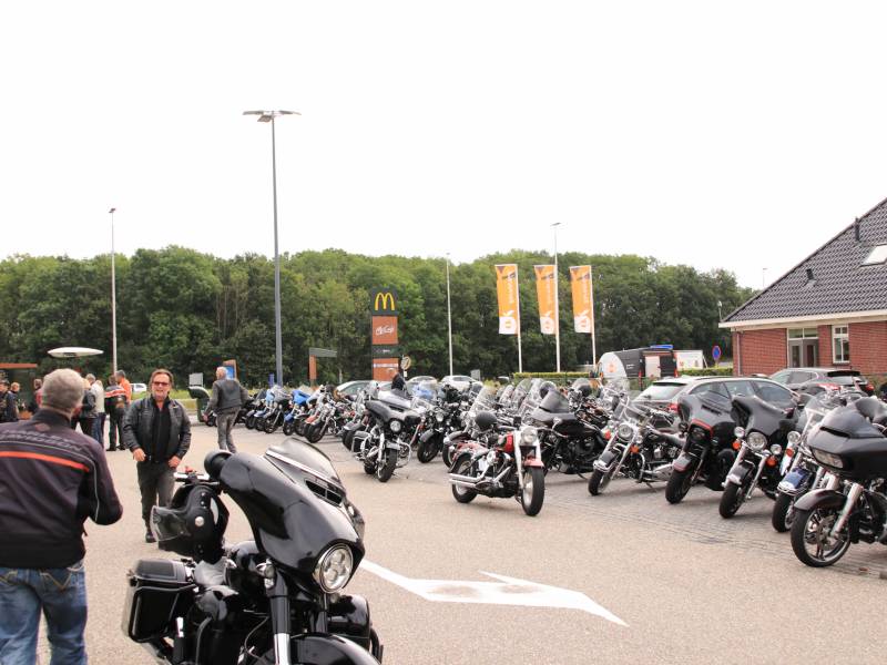Harley Davidson club zamelt geld in voor kinderhospice