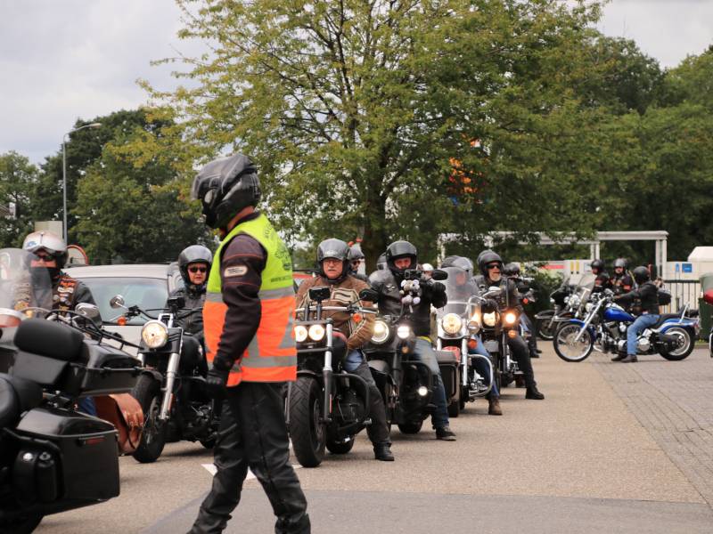 Harley Davidson club zamelt geld in voor kinderhospice