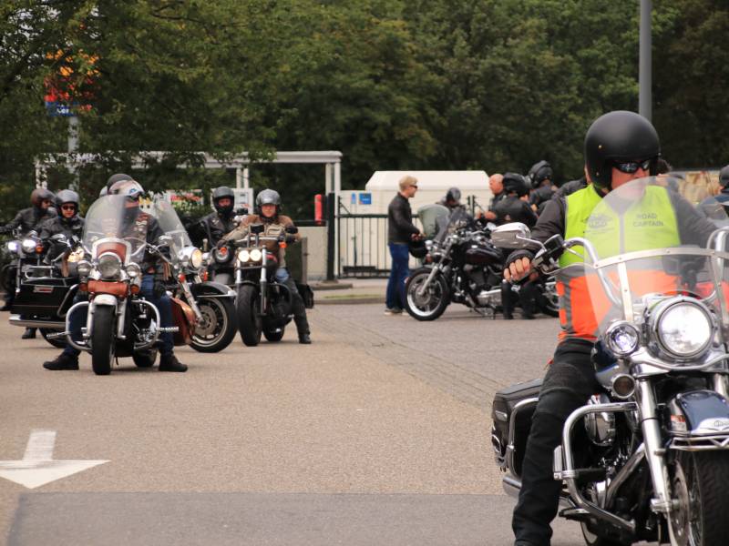 Harley Davidson club zamelt geld in voor kinderhospice