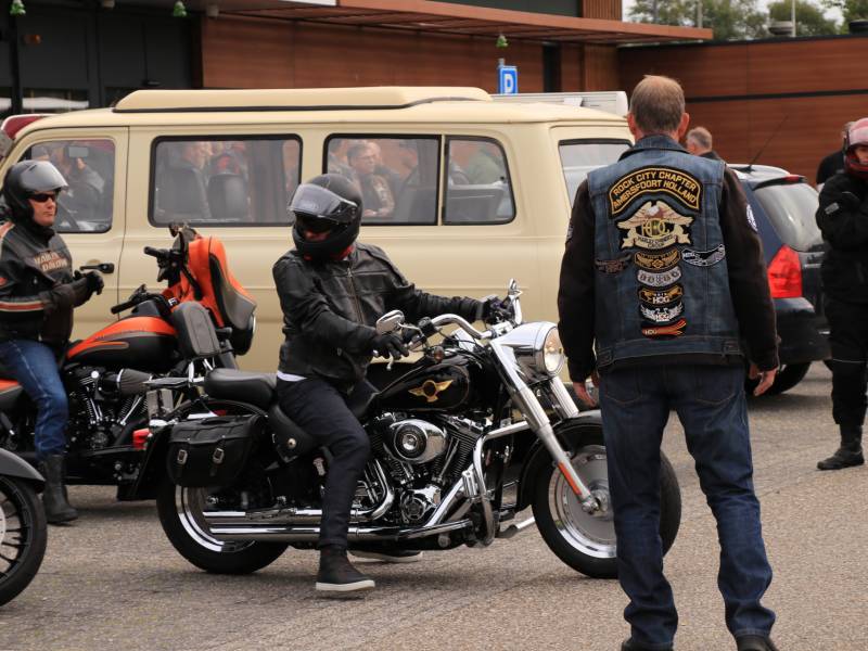 Harley Davidson club zamelt geld in voor kinderhospice