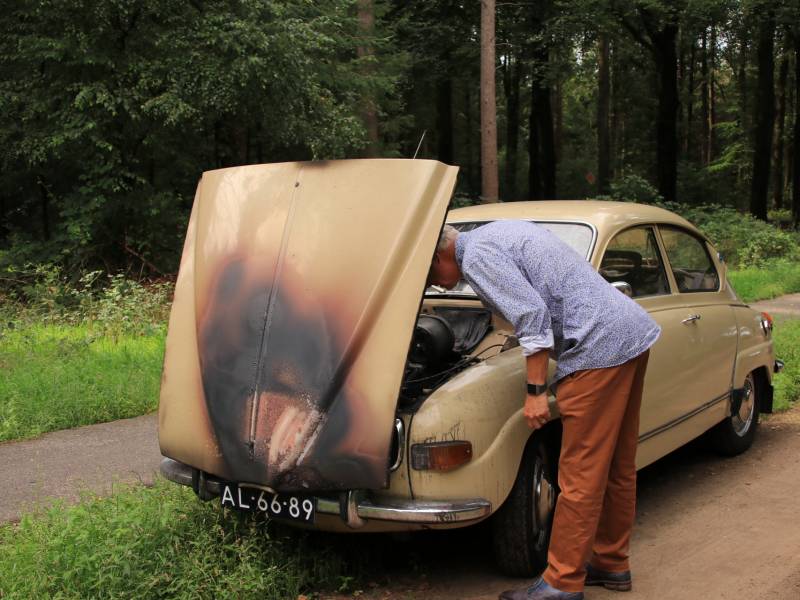 Proefrit voor bruiloft wordt oldtimer fataal