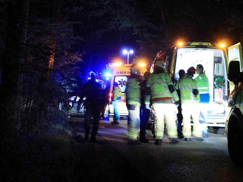 Bijrijder (26) overleden bij botsing tegen boom