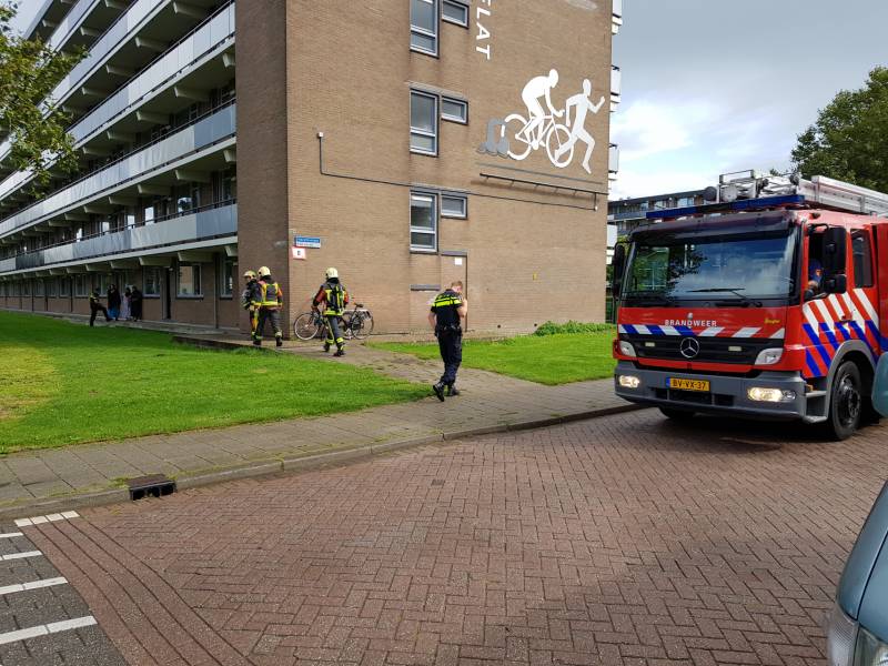 Hulpdiensten uitgerukt voor gaslucht
