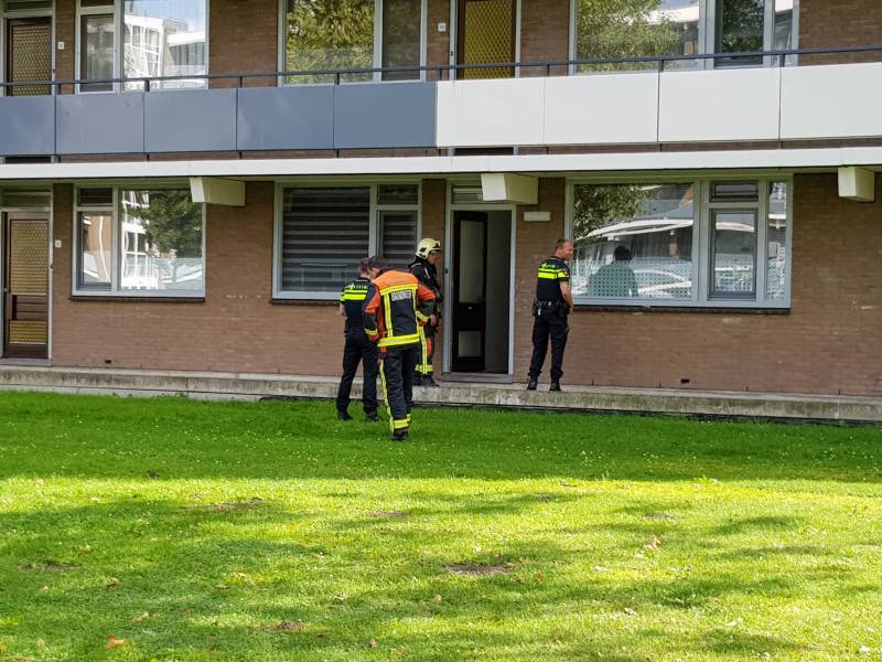Hulpdiensten uitgerukt voor gaslucht