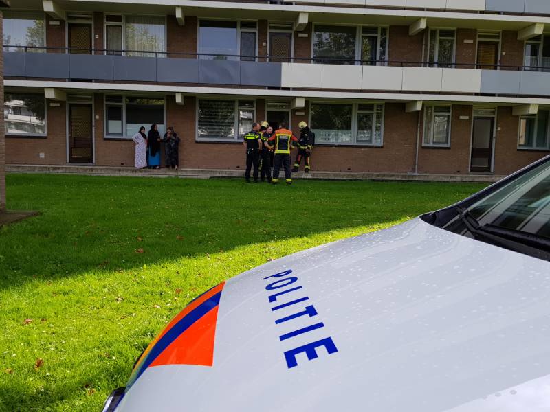 Hulpdiensten uitgerukt voor gaslucht