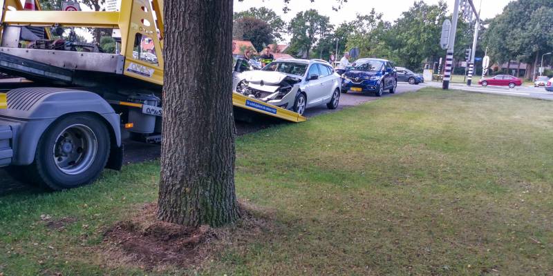 Flinke schade bij kop-staartbotsing