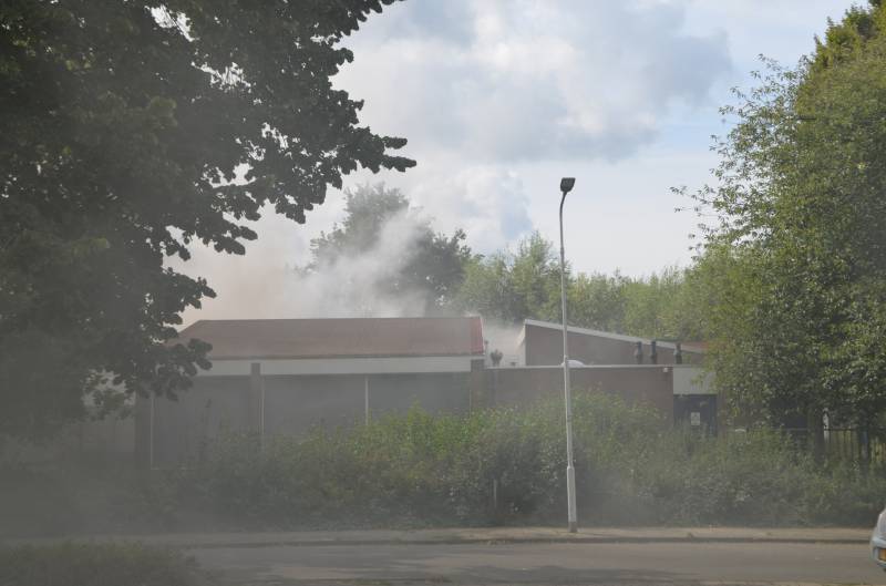 Getuigen gezocht van in brand gestoken leegstaande school