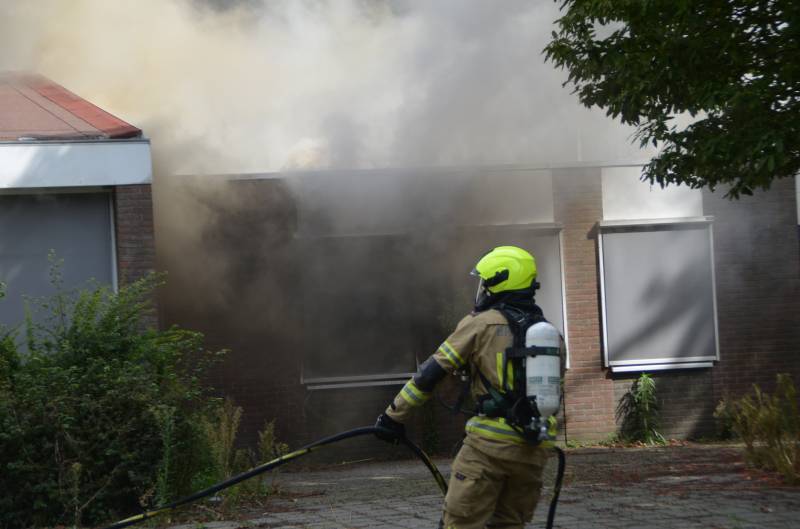 Getuigen gezocht van in brand gestoken leegstaande school