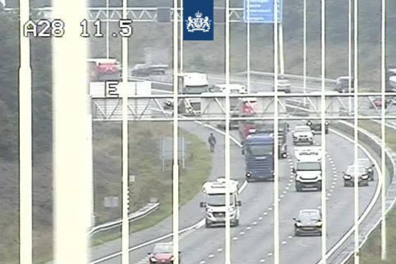 Wandelaar kiest makkelijkste weg en volgt de borden