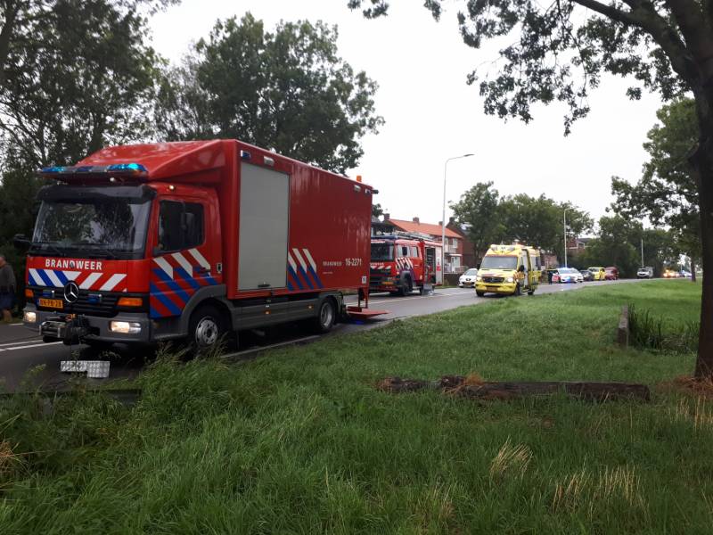 Zeer ernstig ongeval tussen twee vrachtwagens en meerdere voertuigen