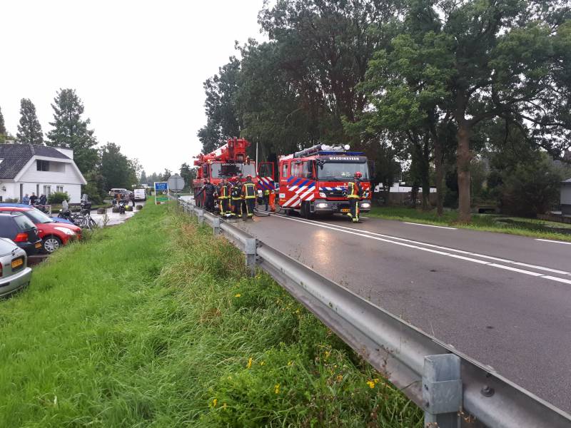 Zeer ernstig ongeval tussen twee vrachtwagens en meerdere voertuigen