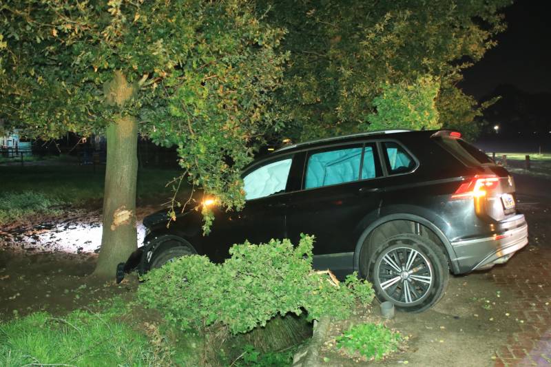 Persoon gewond bij eenzijdig ongeval