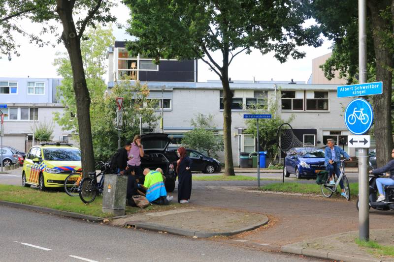 Overstekende fietser aangereden in Zielhorst