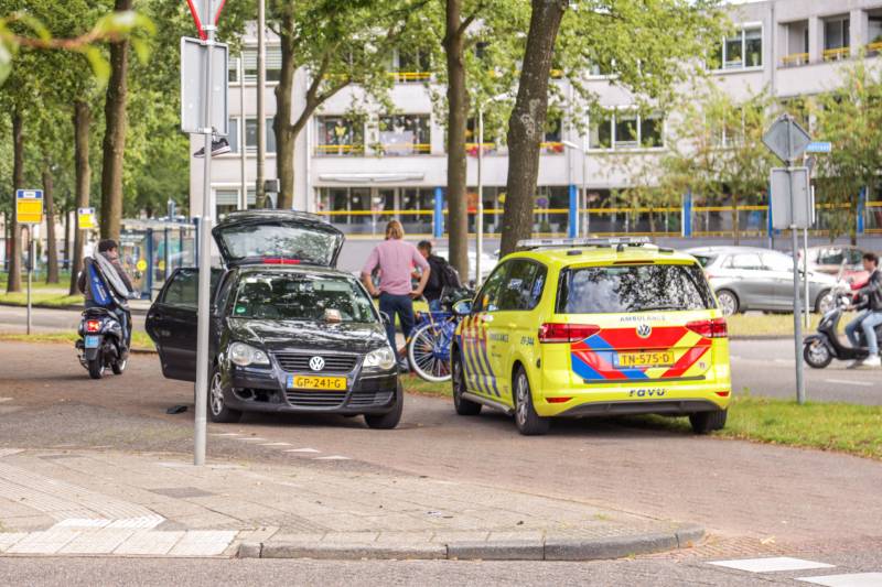 Overstekende fietser aangereden in Zielhorst