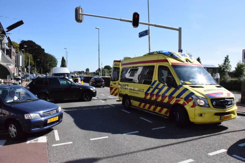Motorrijder gewond na ongeval