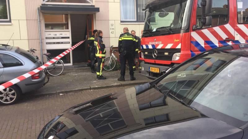 Gasleiding geraakt tijdens graafwerkzaamheden