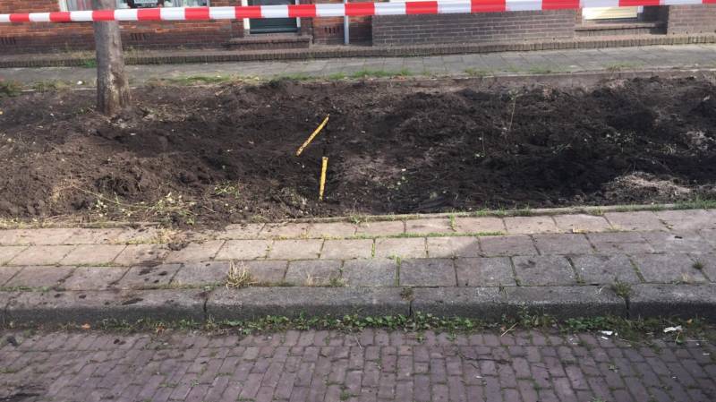 Gasleiding geraakt tijdens graafwerkzaamheden