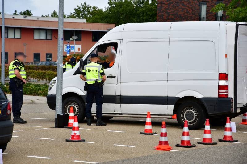 Politie houdt grote algemene verkeerscontrole