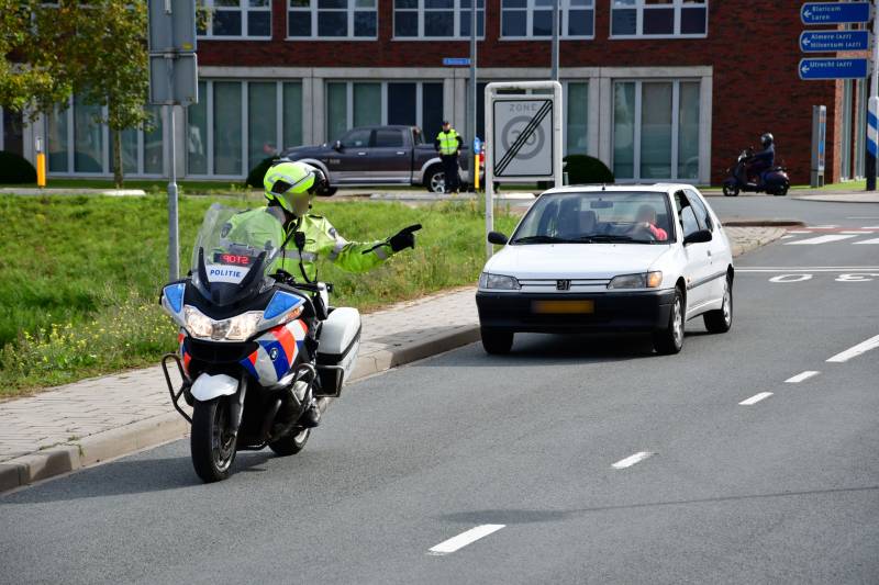 Politie houdt grote algemene verkeerscontrole