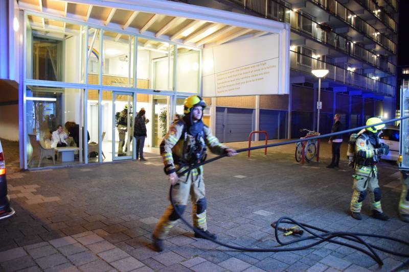 Brand op derde verdieping van flat