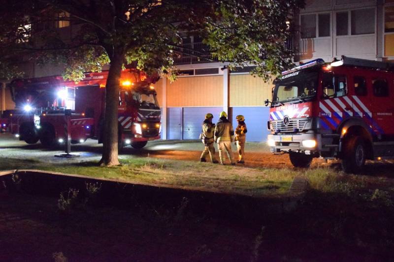 Brand op derde verdieping van flat