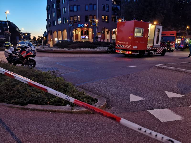 Grote brand in restaurant PepiÂ’s