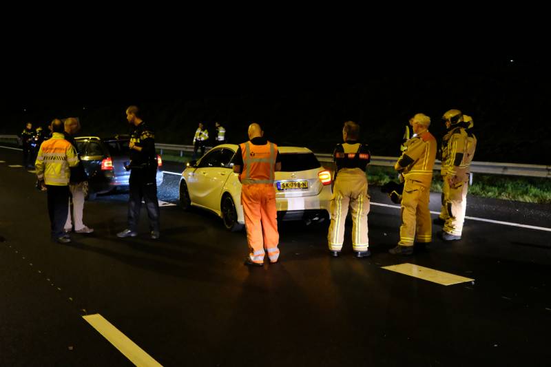 Zwaar ongeval met meerdere voertuigen