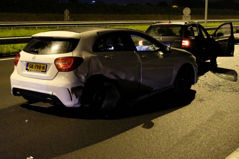 Zwaar ongeval met meerdere voertuigen
