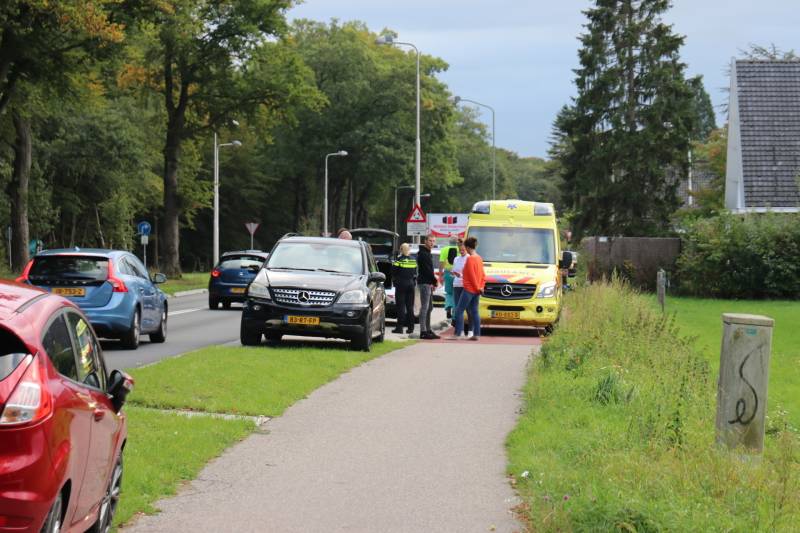 Flinke schade aan brommobiel na kop-staart aanrijding